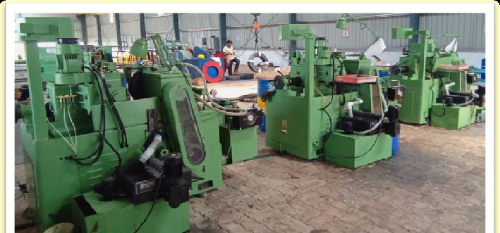 Decoiling and cutting of drawn wire coils
