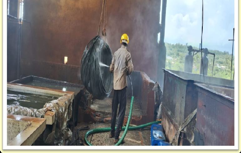 Pickling, Phosphating & Neutralisation at 4BH Steel Wires & Bars
